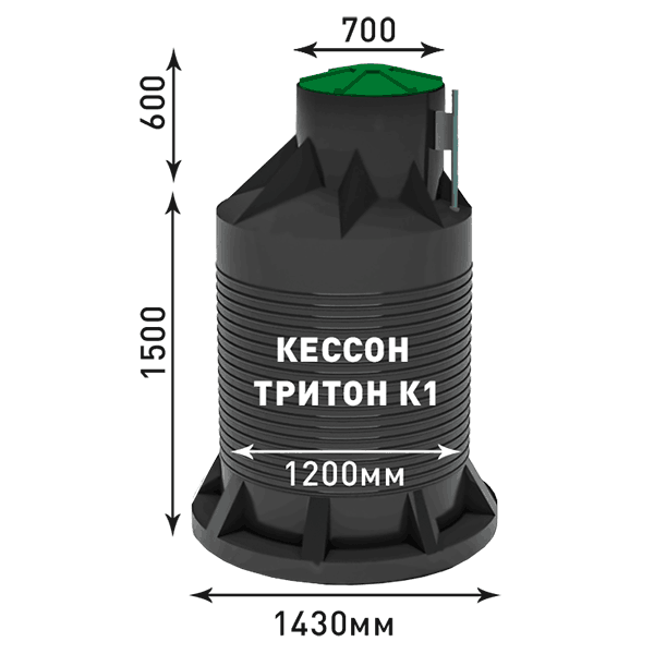 Кессон для скважины Тритон K-1 - «МирИнТех» г. Ярославль